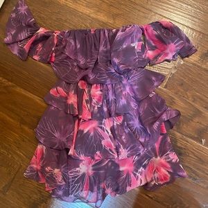 Purple Layered Misa Dress